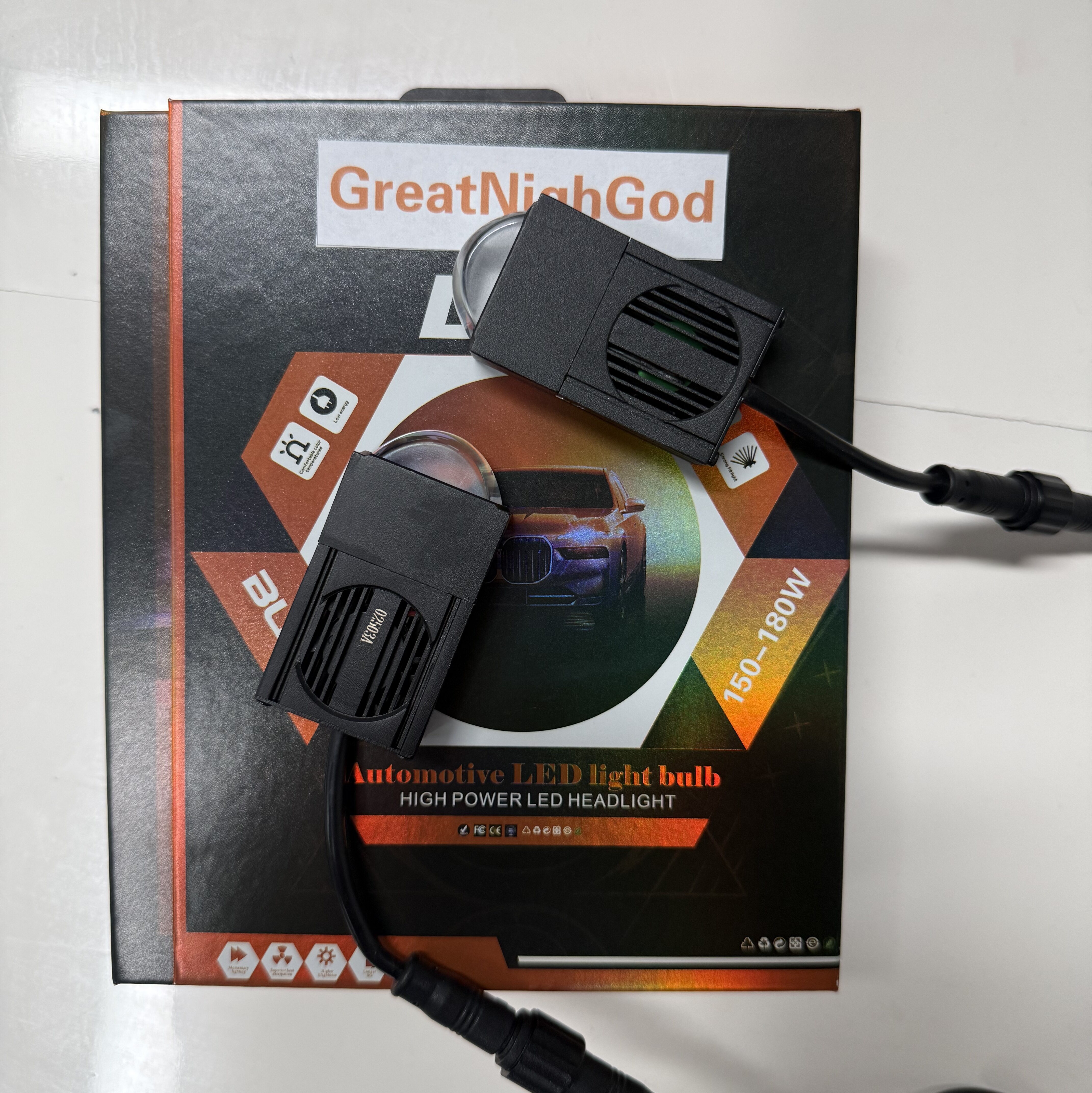 GreatNightGod KQ1中网灯射灯