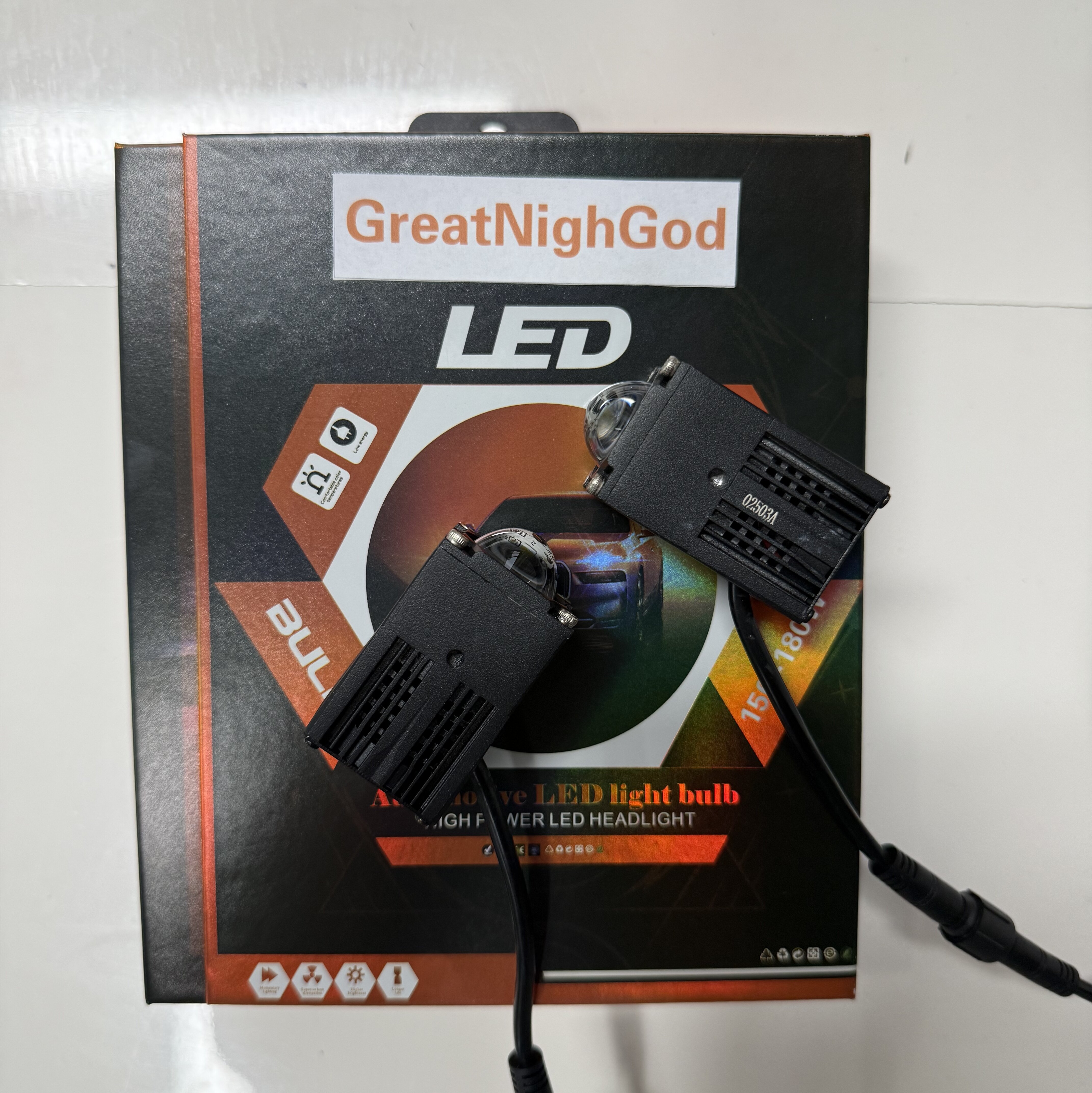 GreatNightGod KQ2中网灯射灯
