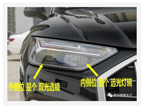 21/22款 奥迪 Q5L 海5 透镜支架
